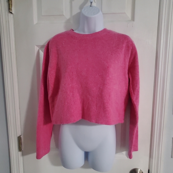 ZARA CROP SWEATER - Picture 3 of 8